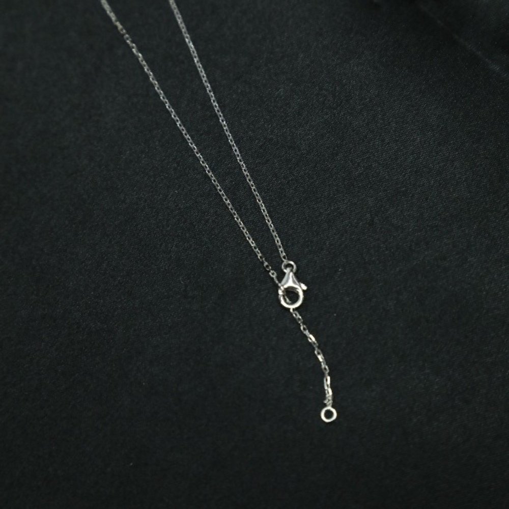 CARTIER Cross Necklace Diamond B7211400 Silver - Picture 4 of 4